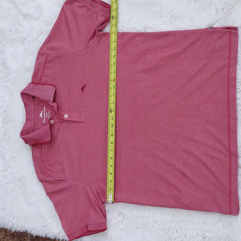 Tommy Bahama Coral Polo Shirt, Size M - Picture 13 of 17